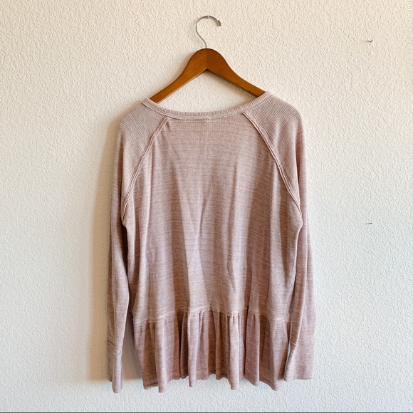 Free People Thermal Henley - Picture 6 of 8
